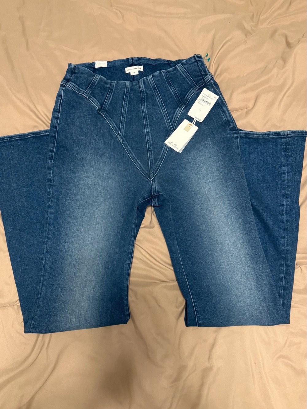 Good American High-Rise Sculpting Indigo Jeans